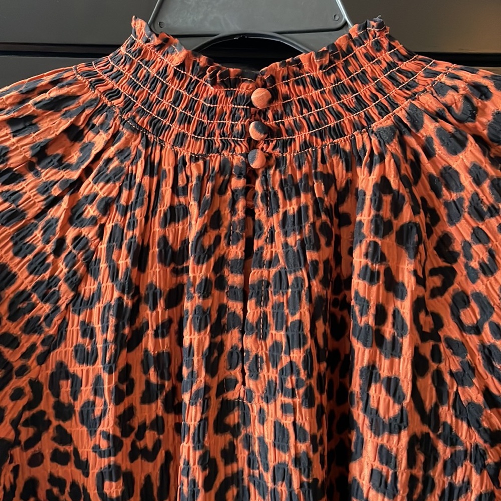 Loft Animal Print Top - Picture 4 of 4